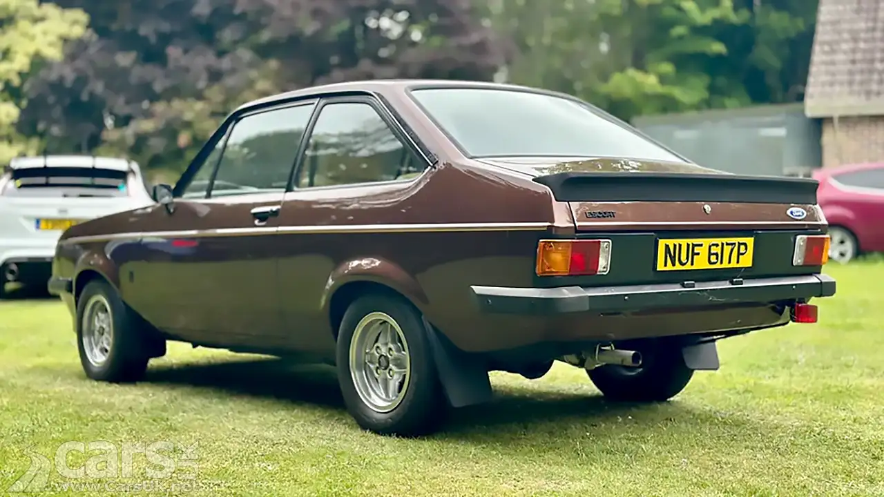 Henry Ford II's Ford Escort RS2000 rear view