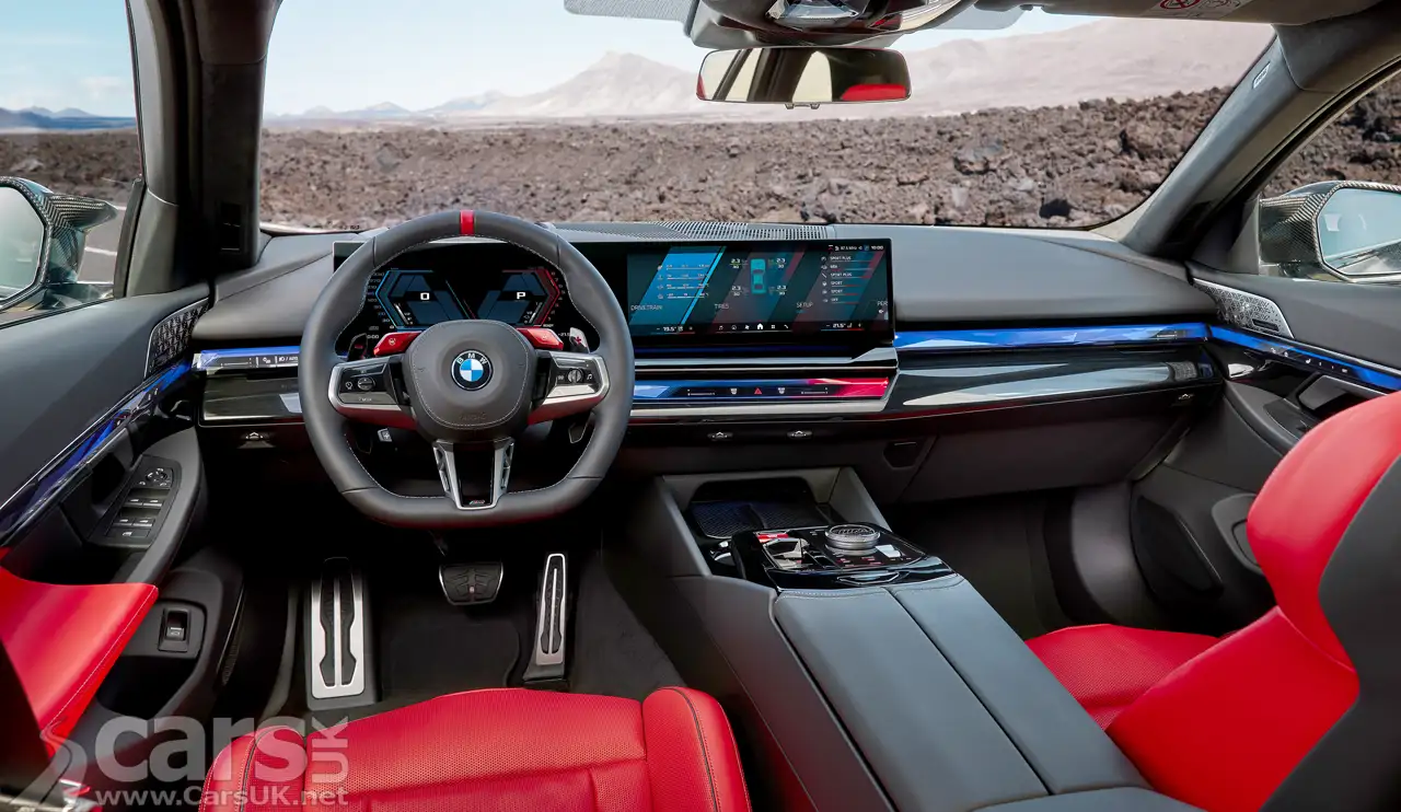 New BMW M5 Touring interior