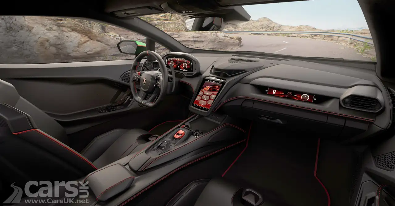 Lamborghini Temerario interior