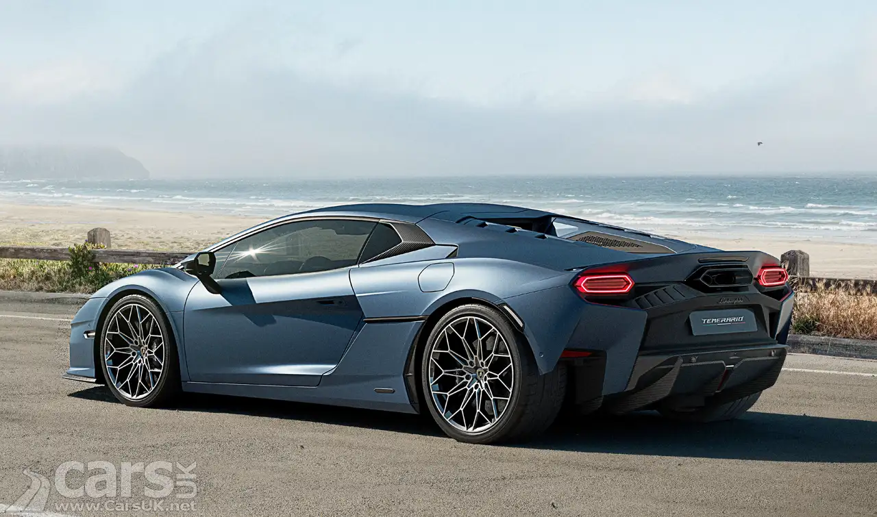 Lamborghini Temerario rear view