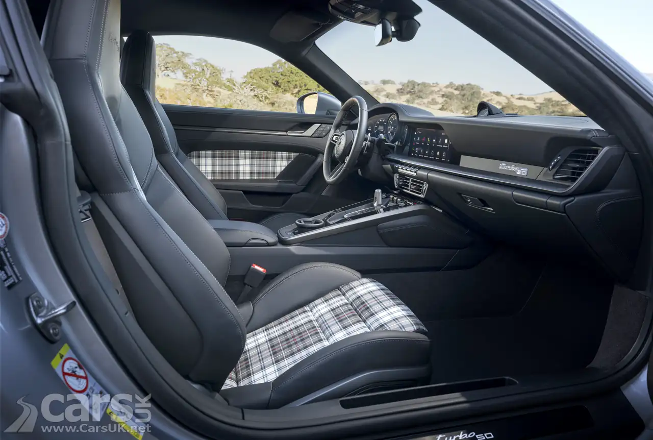 Porsche 911 Turbo 50 Years interior