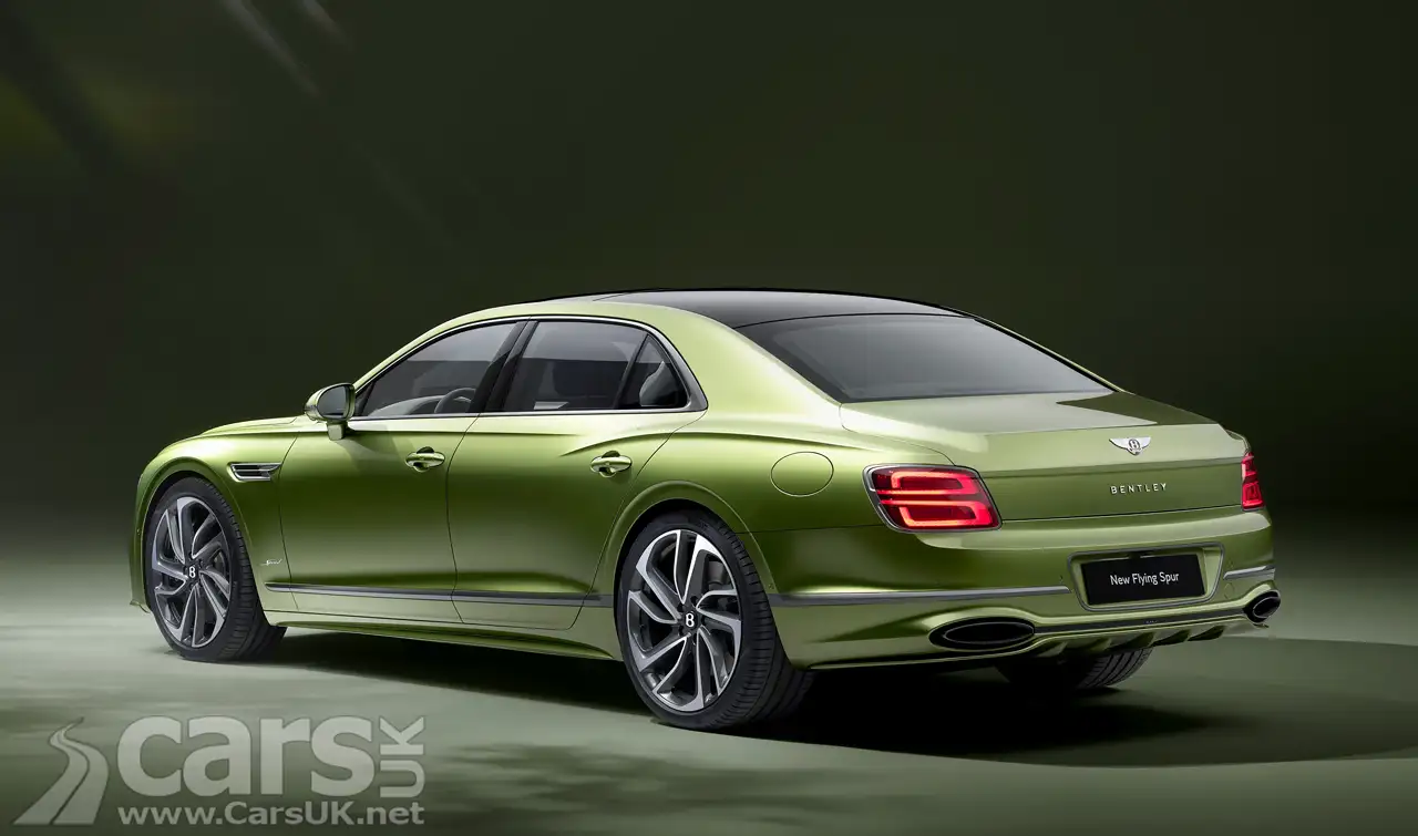 New Bentley Flying Spur PHEV rear view