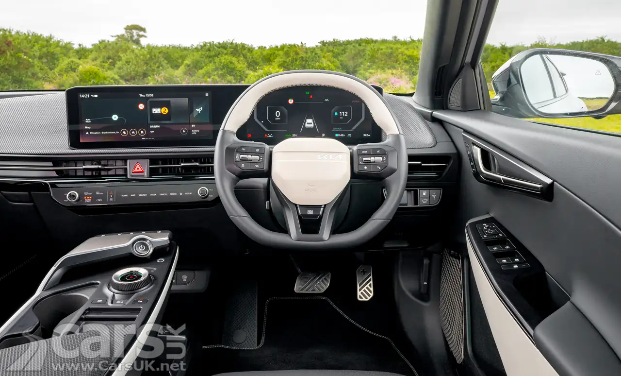 Kia EV6 Facelift goes on sale in the UK - interior view