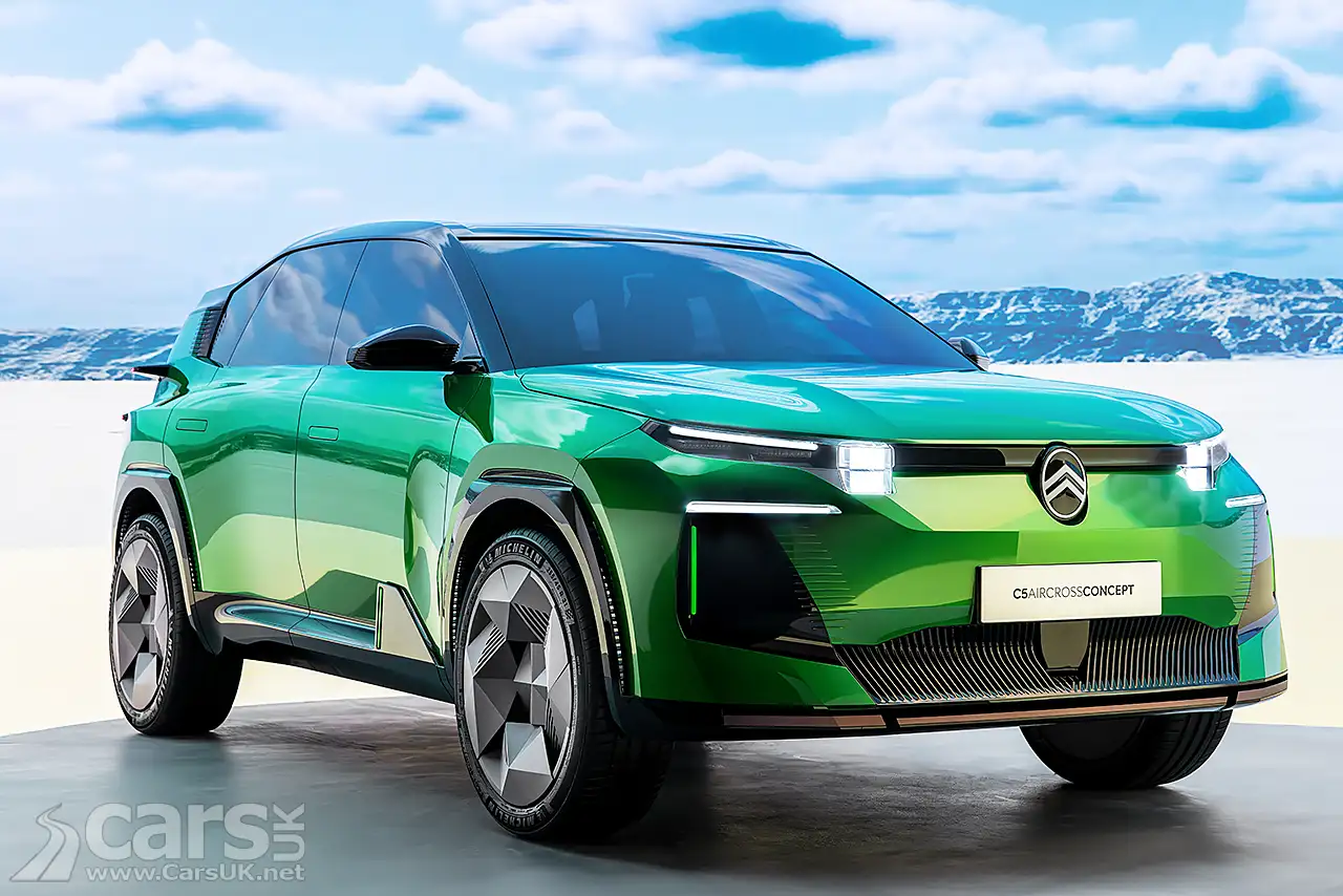 Citroen C5 Aircross Concept front view