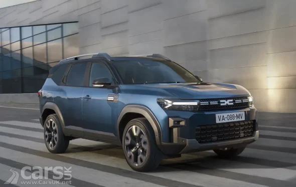 New Dacia Bigster front view