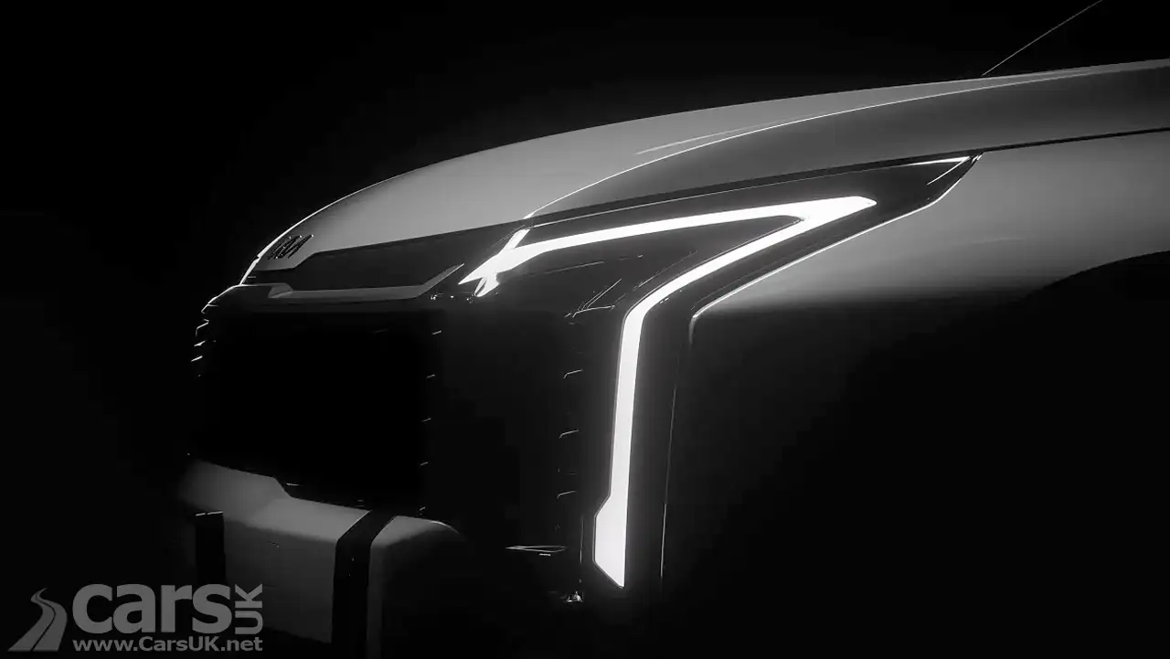 New Kia Sportage Facelift TEASE front