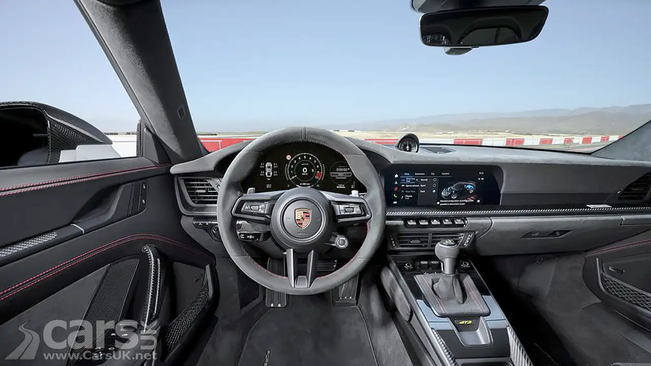 2024 Porsche 911 GT3 interior