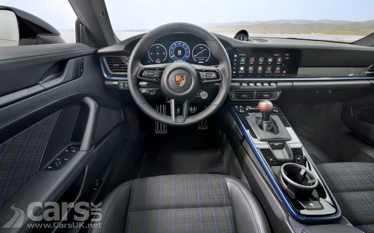2024 Porsche 911 T interior