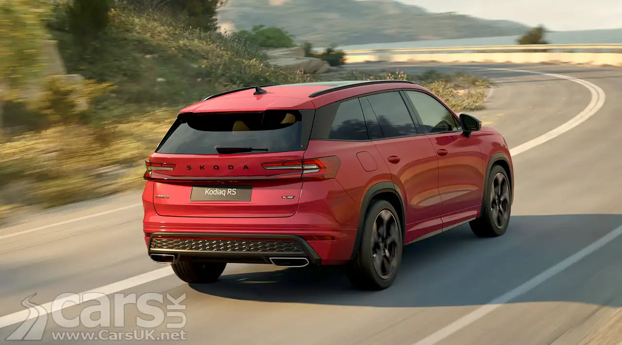 2024 Skoda Kodiaq vRS rear view