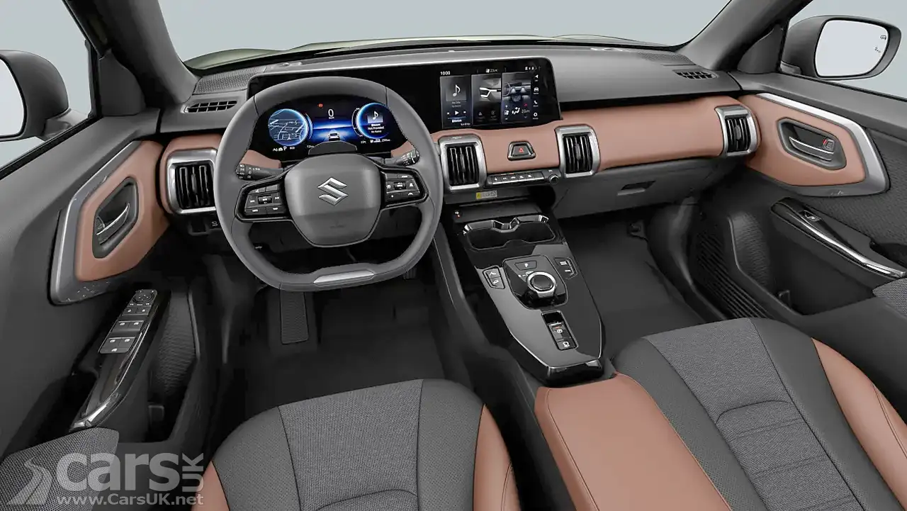 electric Suzuki e Vitara interior