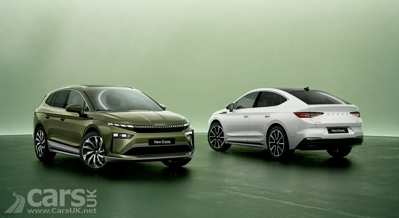 Skoda Enyaq and Sskoda Enyaq Coupe