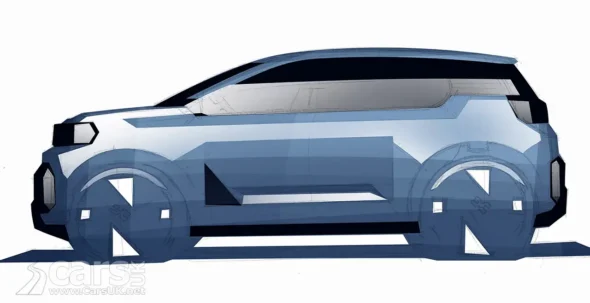 Dacia is planning a new £15k ‘A-segment EV’ - design sketch