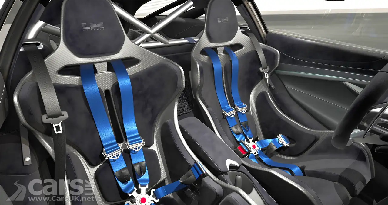 McLaren 750S Le Mans interior