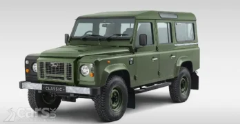 Land Rover Defender 'Churchill Edition' front view