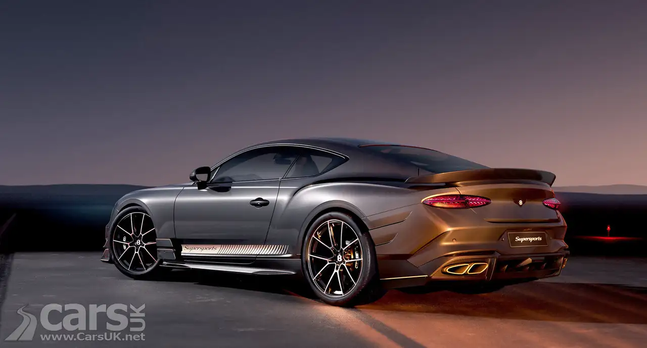 2026 Bentley Supersports rear view