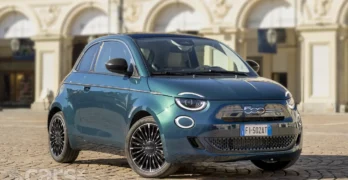 New Fiat 500 Hybrid front view