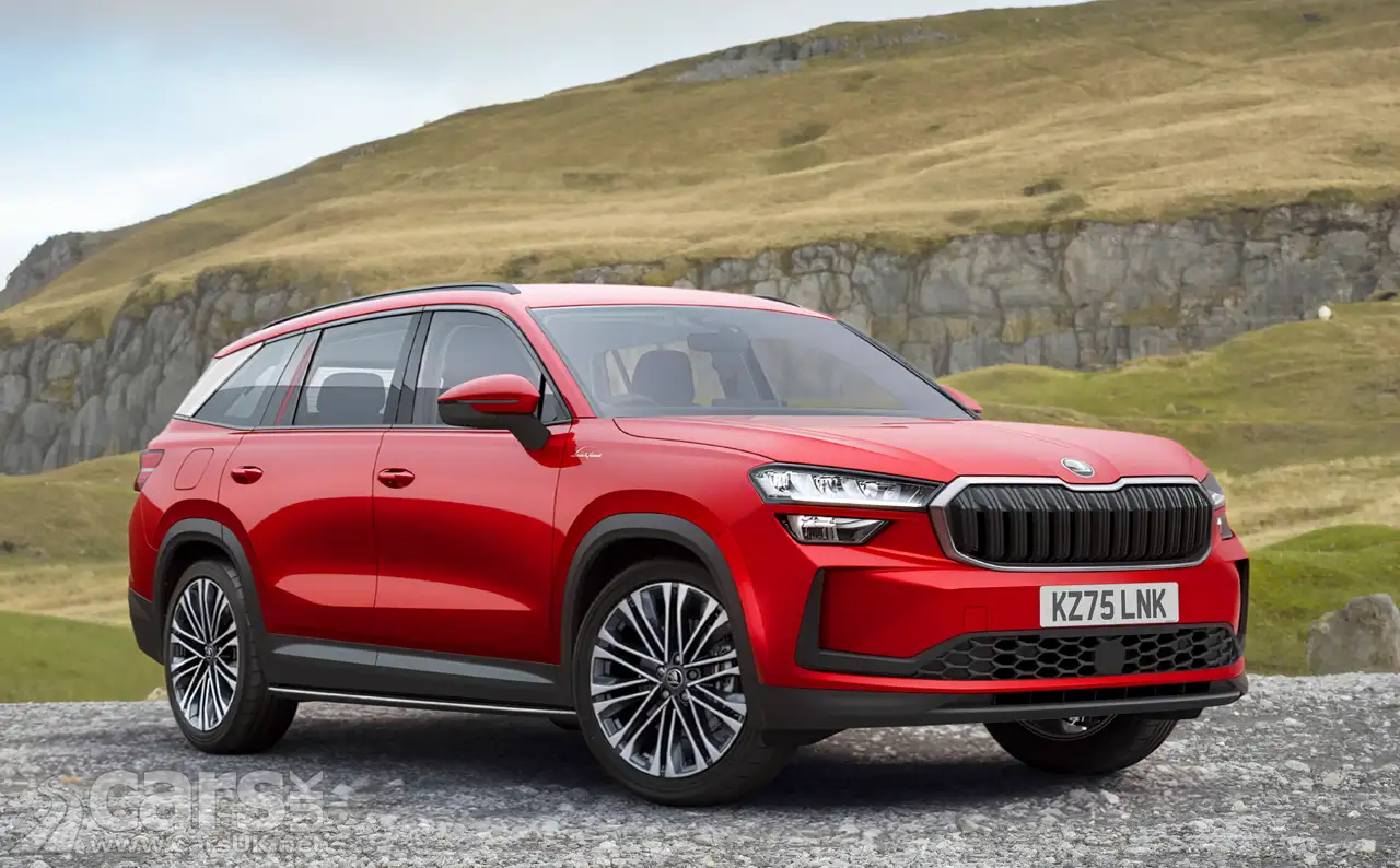 New Skoda Kodiaq L&K 2025 front view