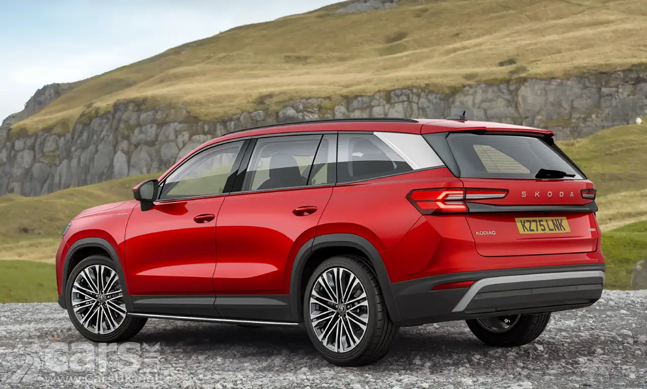 2025 Skoda Kodiaq L&K rear view