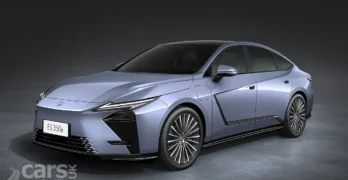 New Lexus ES front view