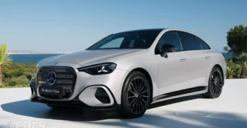 New Mercedes C-Class ELECTRIC front view