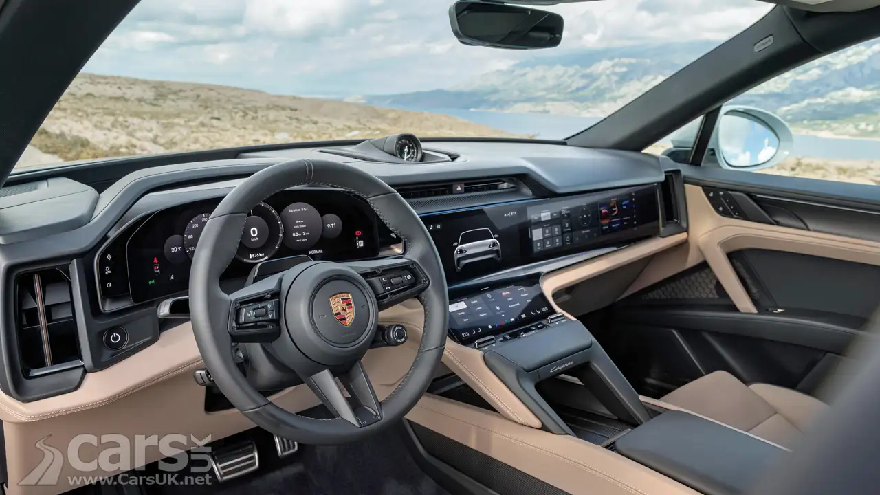 Porsche Cayenne Coupe Electric interior