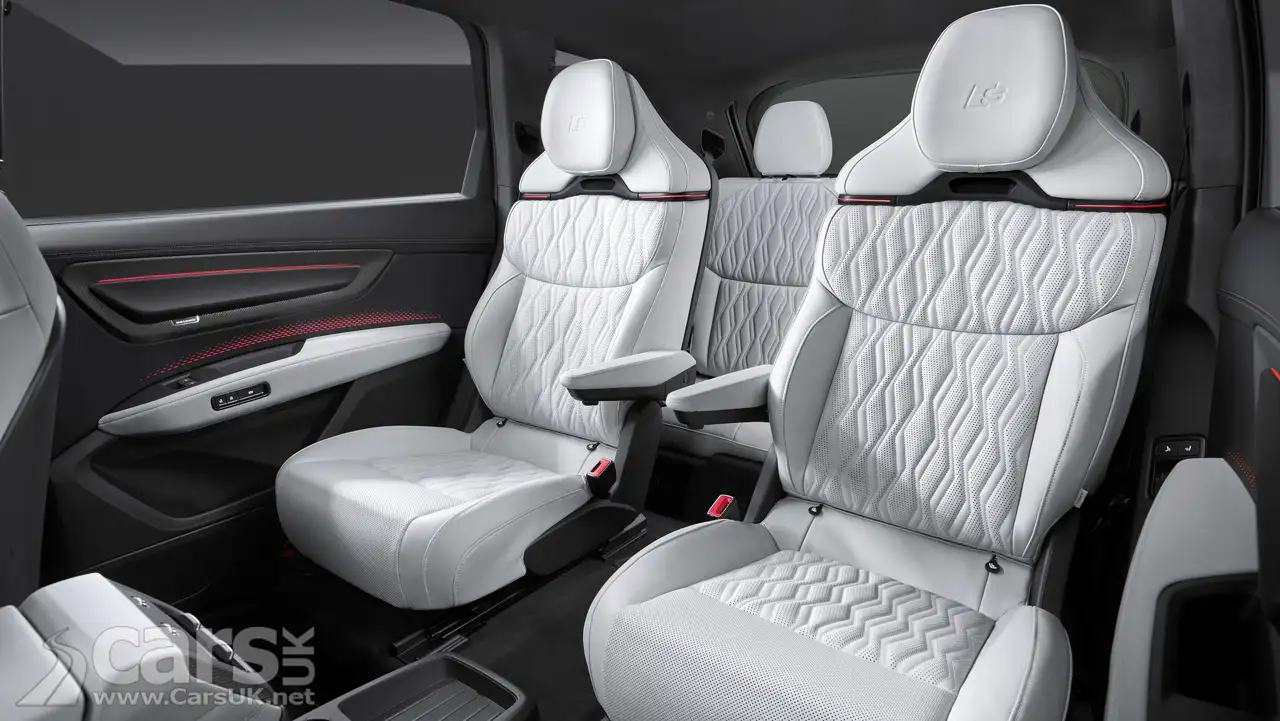 Audi Q9 rear seating