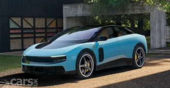 ELECTRIC Ferrari Luce front view