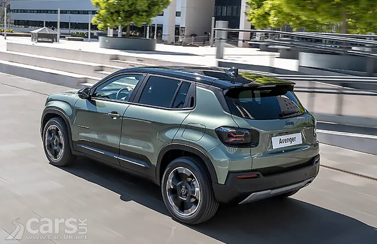 2026 Jeep Avenger Rear view