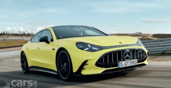 New Electric Mercedes-AMG GT 4-Door Coupé front view
