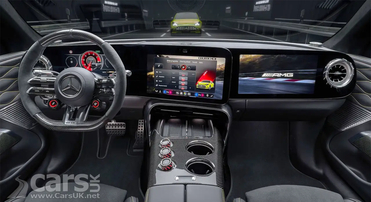 Mercedes-AMG GT 4-Door Coupe ELECTRIC interior