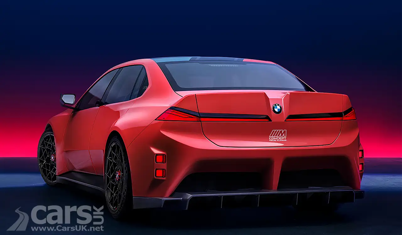 BMW M Concept Neue Klasse rear