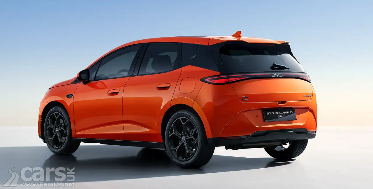 BYD Dolphin G rear view