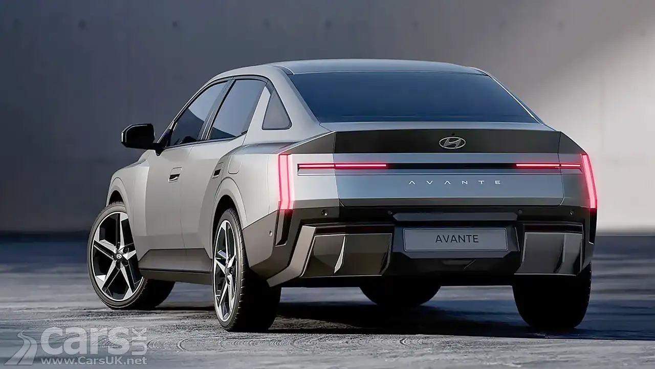 NEW Hyundai Elantra rear view