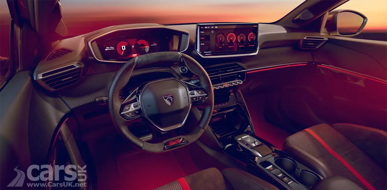 Peugeot E-208 GTi interior