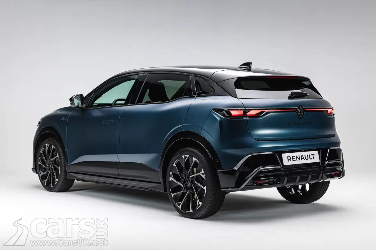 2026 Renault Megane E-Tech Electric rear view
