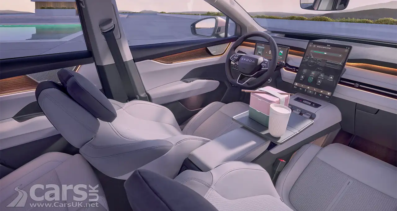 Skoda Peaq interior front