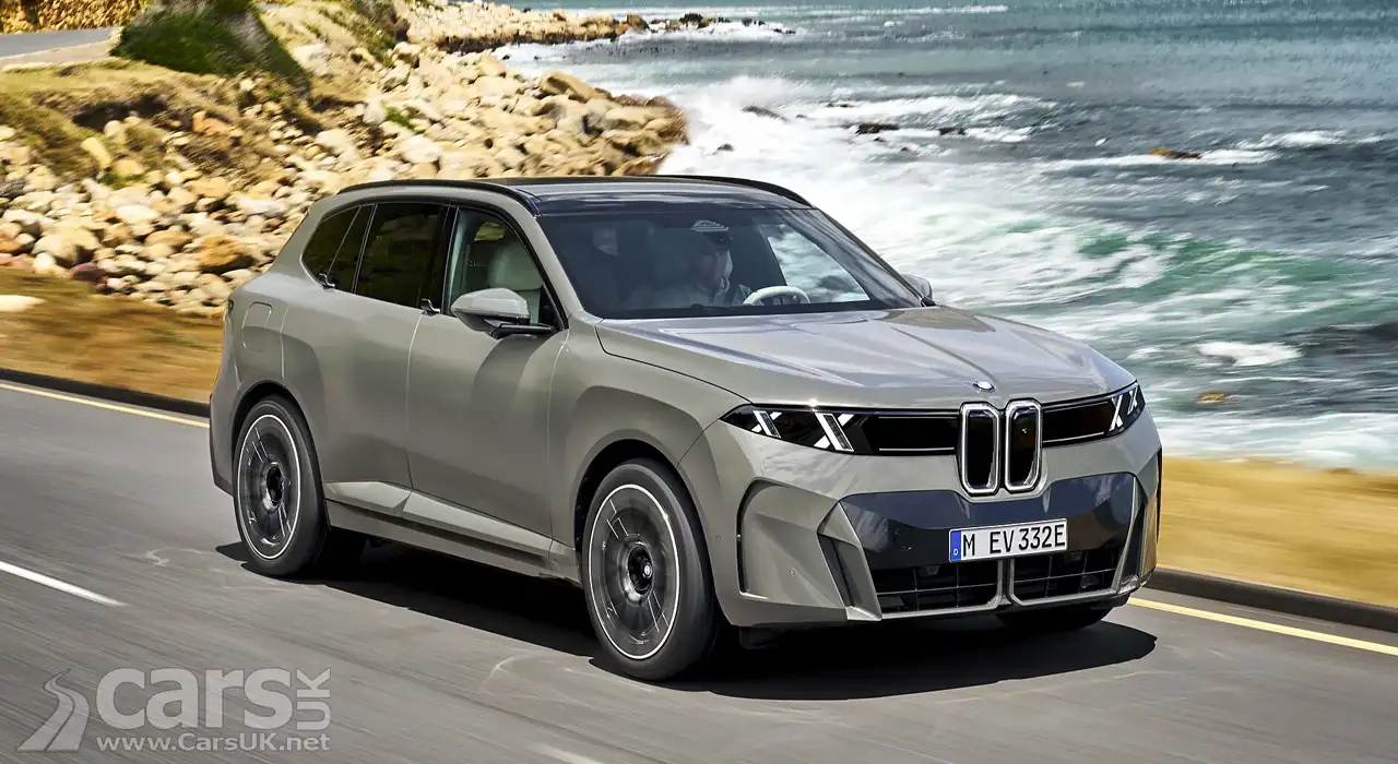 New BMW iX5 'Neue Klasse' front view
