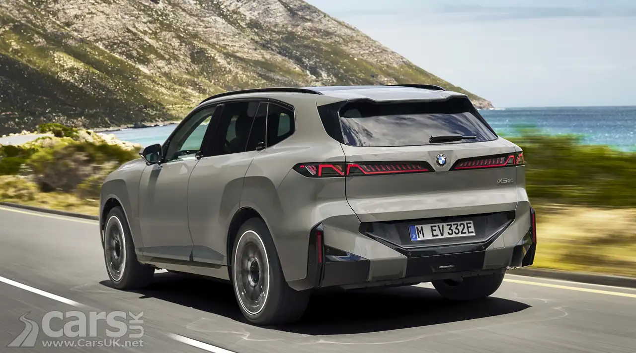 BMW iX5 Neue Klasse 2026 rear view