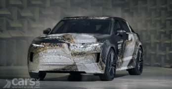 Range Rover GT camouflaged front view
