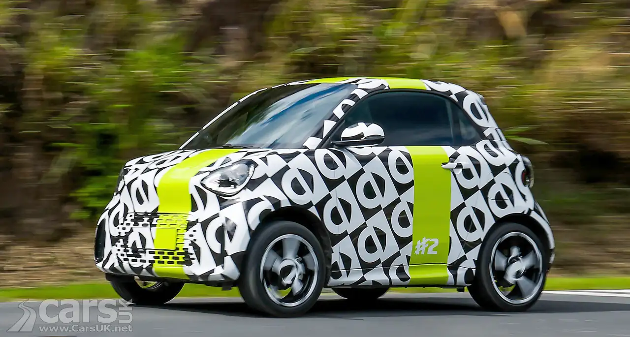 First look at the new Smart #2 ahead of an October debut front view