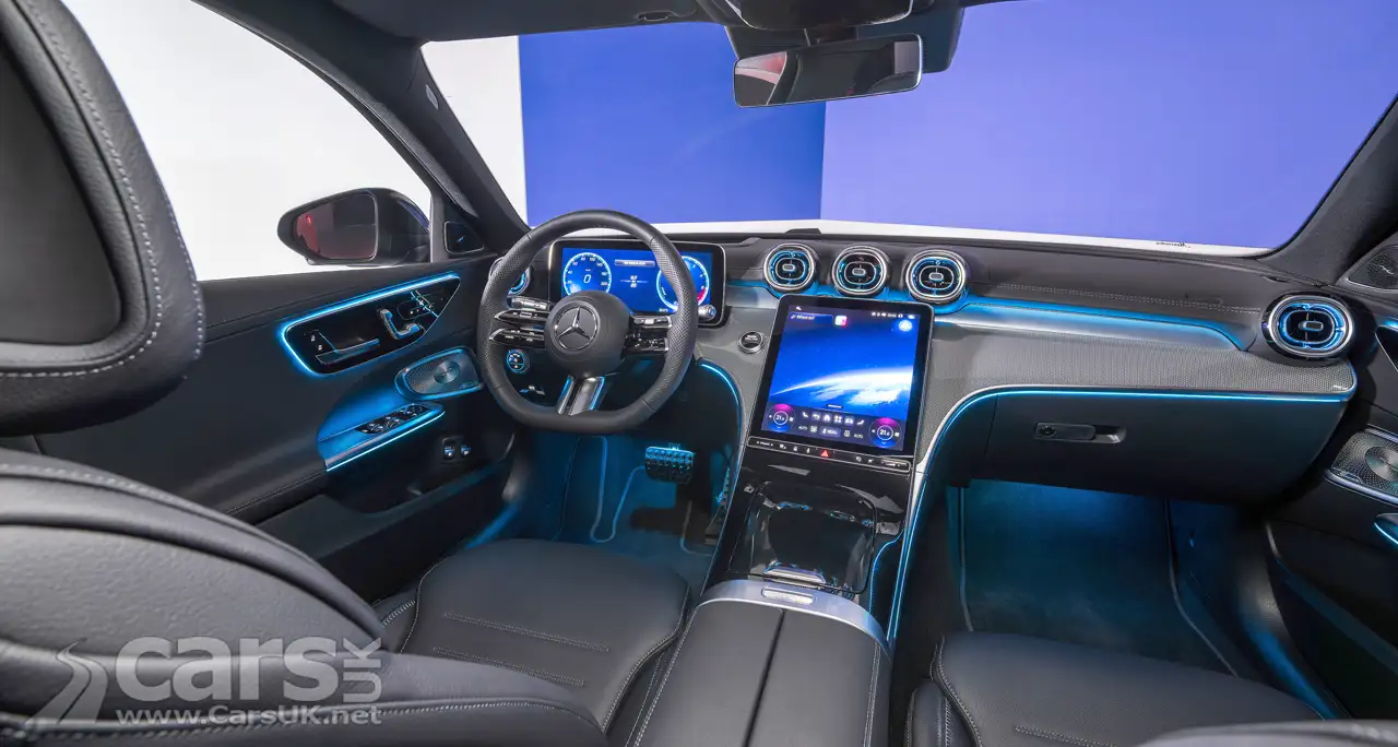 ICE Mercedes C-Class UPDATED interior