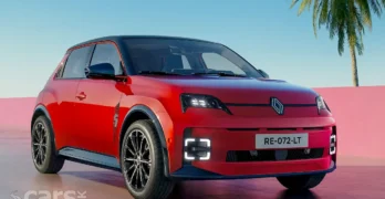 Electric Renault 5 E-Tech 2026 front view