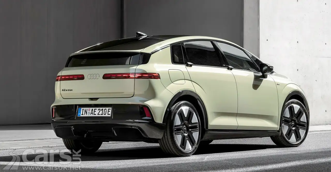 Audi A2 e-tron rear view