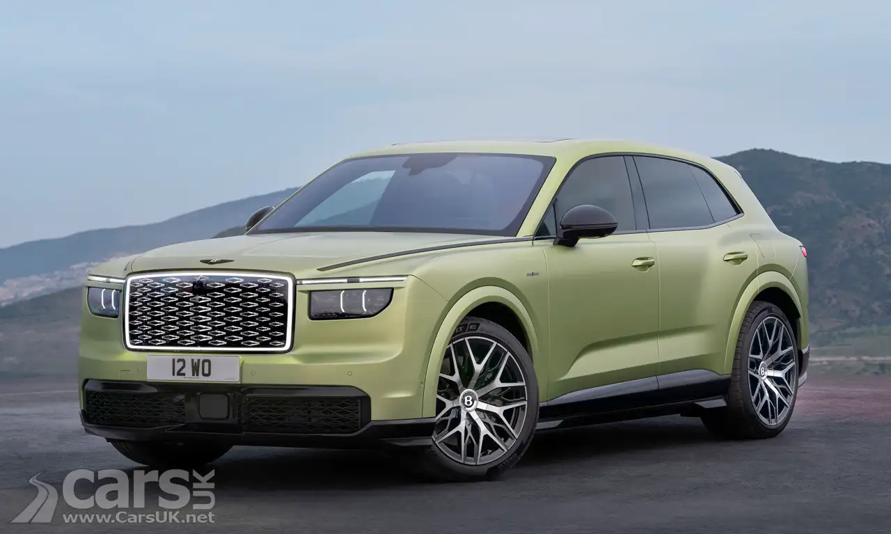 Electric Bentley Torcal front view