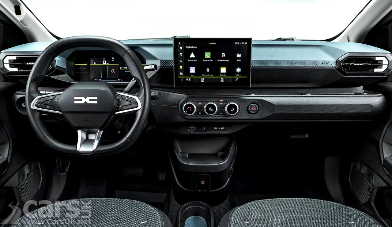 20127 Dacia Spring interior
