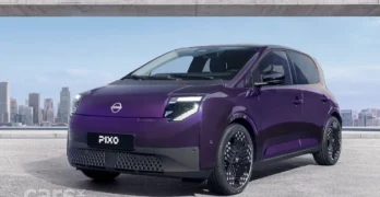 Nissan Pixo City EV front view