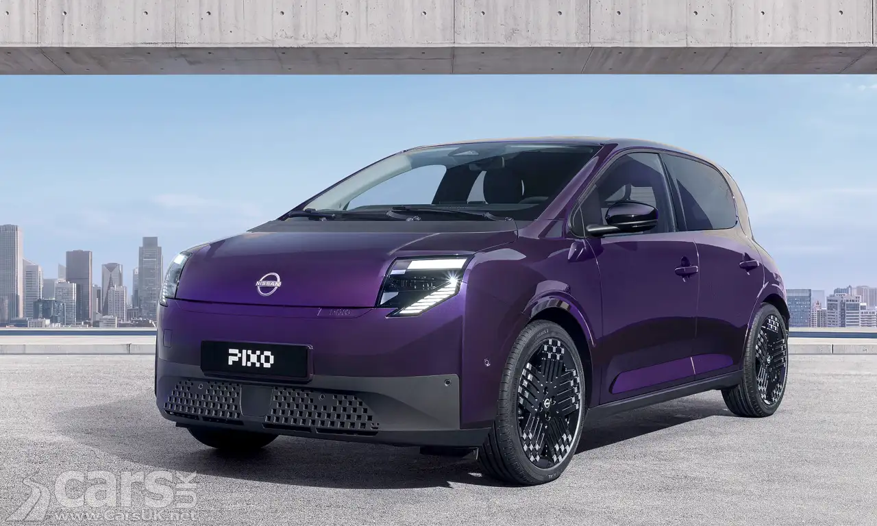 Nissan Pixo City EV front view