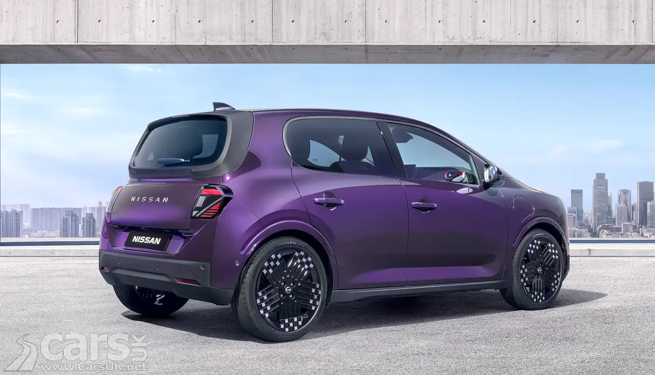 New Nissan Pixo rear view