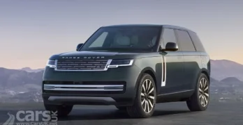 Range Rover Electric front view