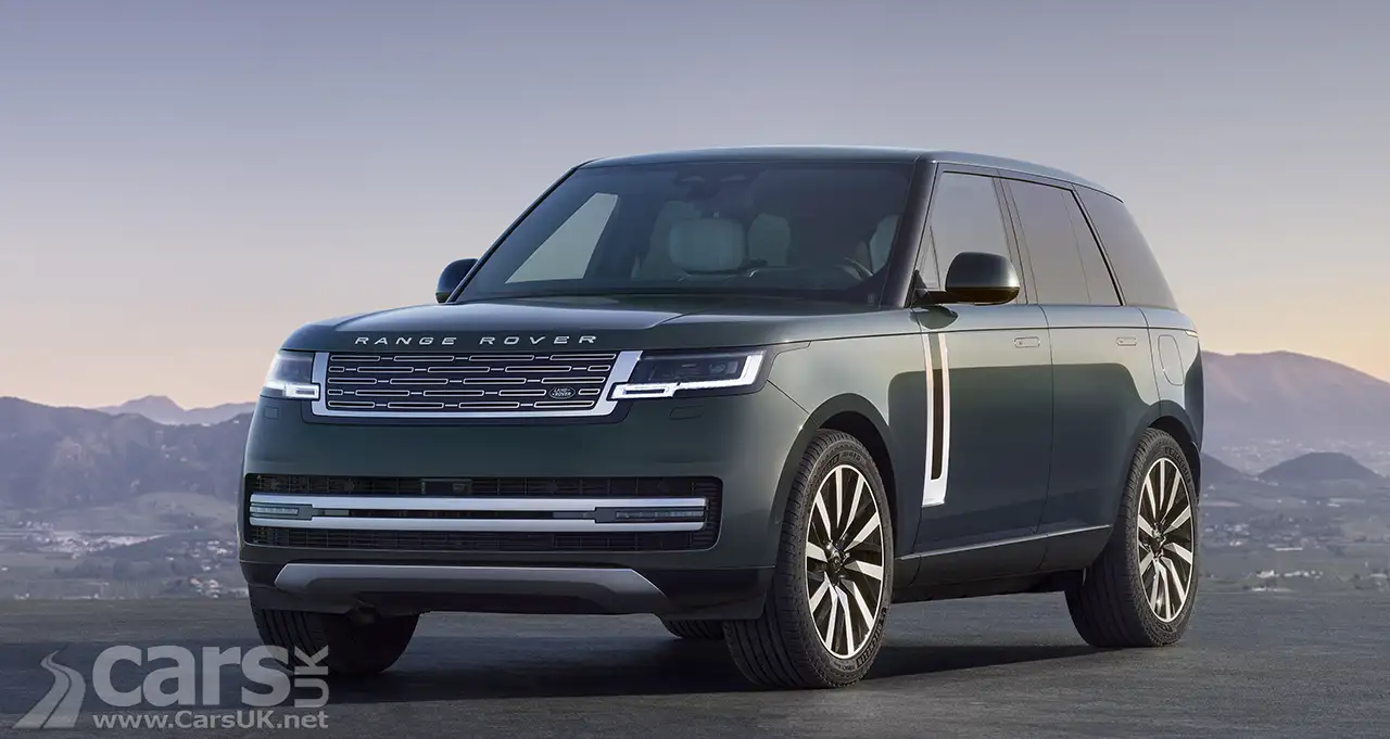 Range Rover Electric front view
